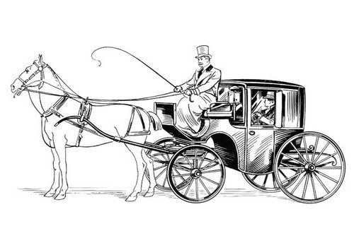 uomo carrozza