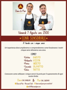 Cena Sensoriale
